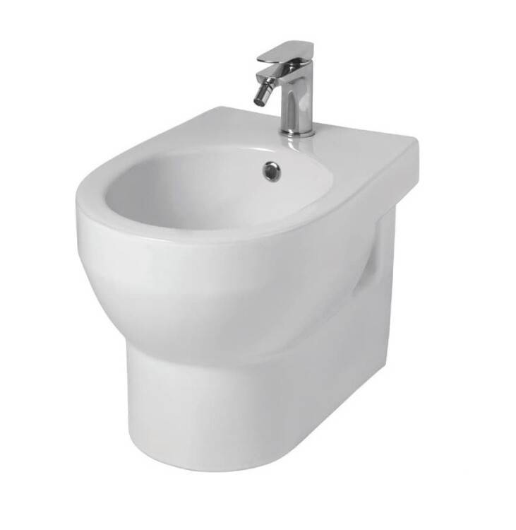 Биде подвесное Artceram Smarty 2.0 350х500х350 мм белый глянцевый SMB001 01 00