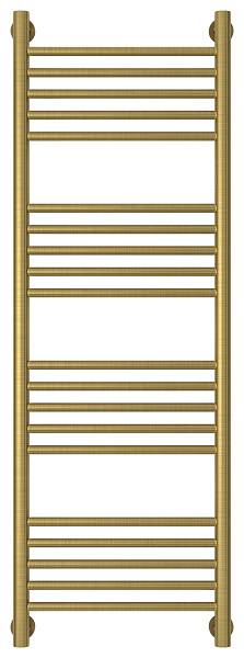 Полотенцесушитель водяной Сунержа Богема+ прямая 400x1200 мм состаренная латунь 051-0220-1240