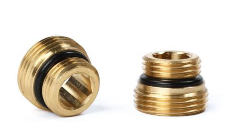 Комплект ниппелей резьбозажимных REHAU 3/4 x 1/2 Н ЕК-Н с уплотнением (2 шт) 12407113001