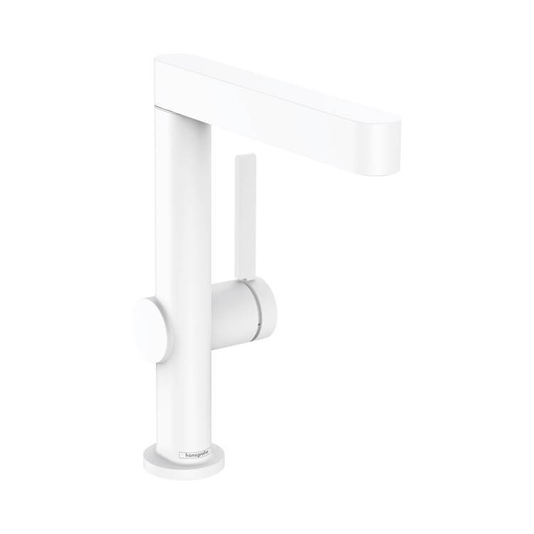 Смеситель для раковины Hansgrohe Finoris настенный однорычажный 168 мм белый матовый 76060700