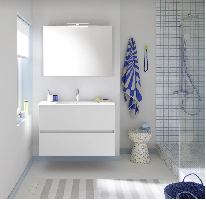 Зеркало прямоугольное Burgbad Rocio 600x25x700 мм хром SIKC060