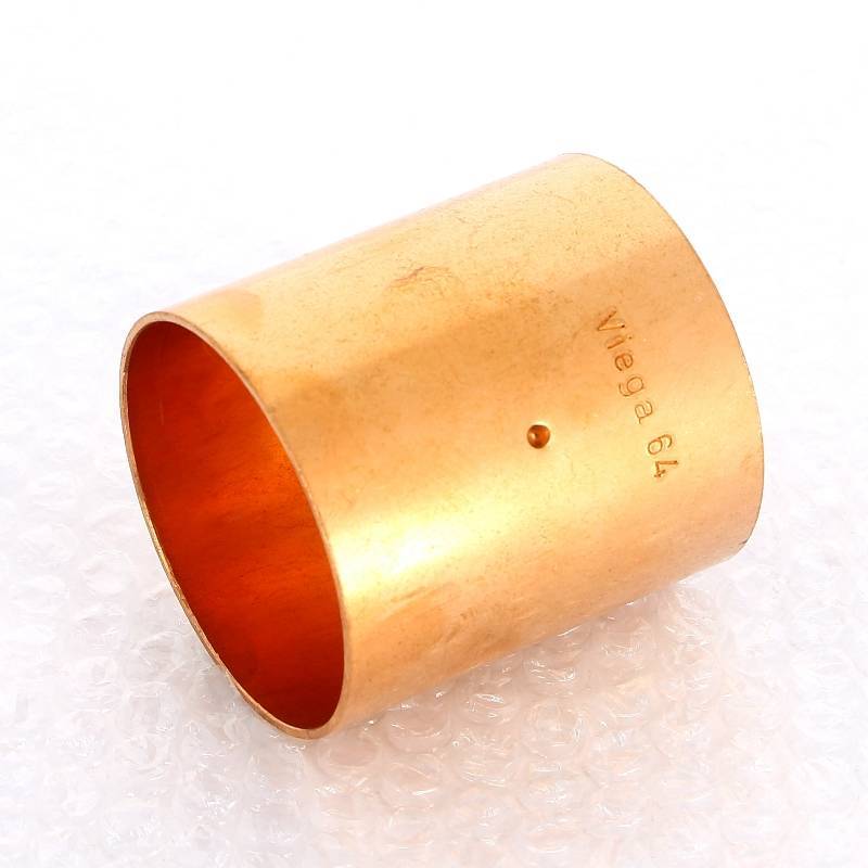 Муфта двухраструбная под пайку Viega 64 мм 124038