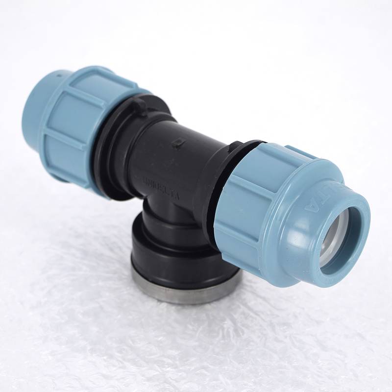 Тройник обжимной с внутренней резьбой Unidelta 32х1 1/4 для ПНД 1007032005