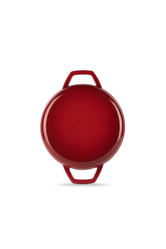 Сковорода с двумя ручками Hascevher KTV 22 см Red A625522