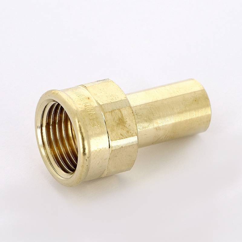 Вставка с внутренней резьбой Viega Sanpress 15x1/2 бронза 117733