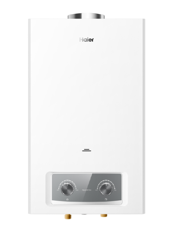 Водонагреватель газовый проточный Haier AquaJet Eco 10 AM 10 л/мин белый GD0FR2E00RU