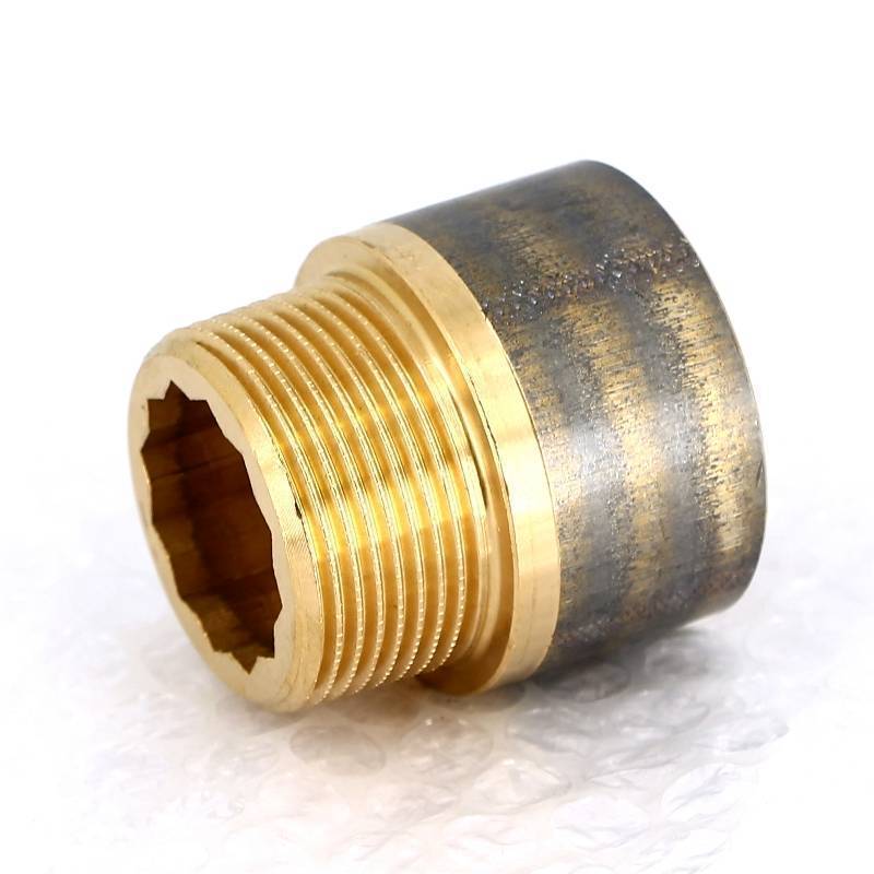 Удлинитель резьбовой НВ бронзовый Viega 1 1/4 x 30 мм 440510