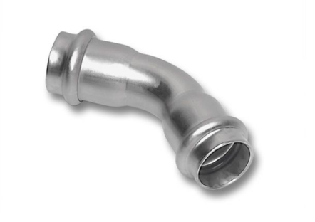 Отвод 45° Sanha NiroPress 316L ВПр-ВПр 42 мм 69041423