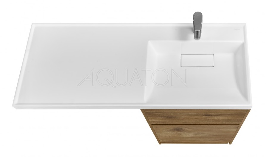 Тумба под раковину Aquaton Лондри 60 Дуб рустикальный 1A2669K1LHDR0