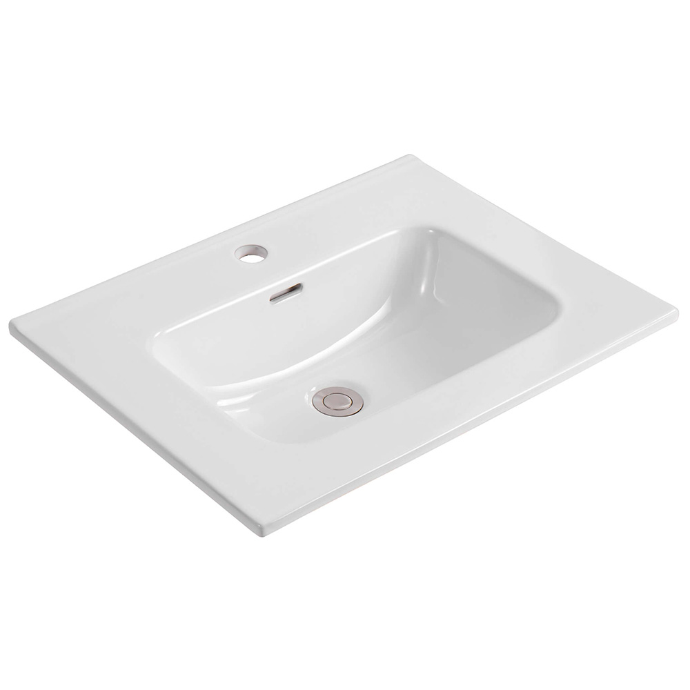 Раковина мебельная AQUATEK 610х465х170 мм тонкий край AQ0460-00