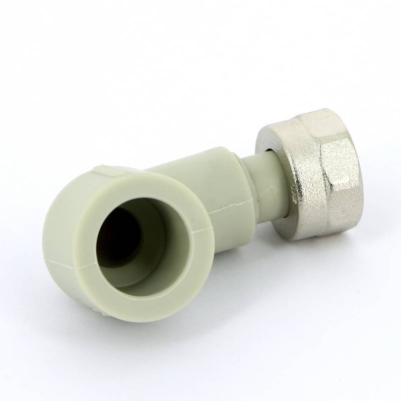 Угольник PP-R FV-Plast с накидной гайкой 20х1/2 227020