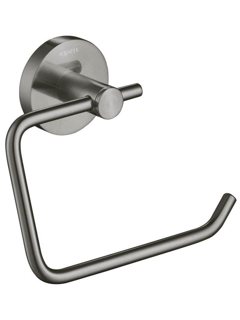 Бумагодержатель квадратный Aquanet Europa оружейная сталь AQ4118BGM