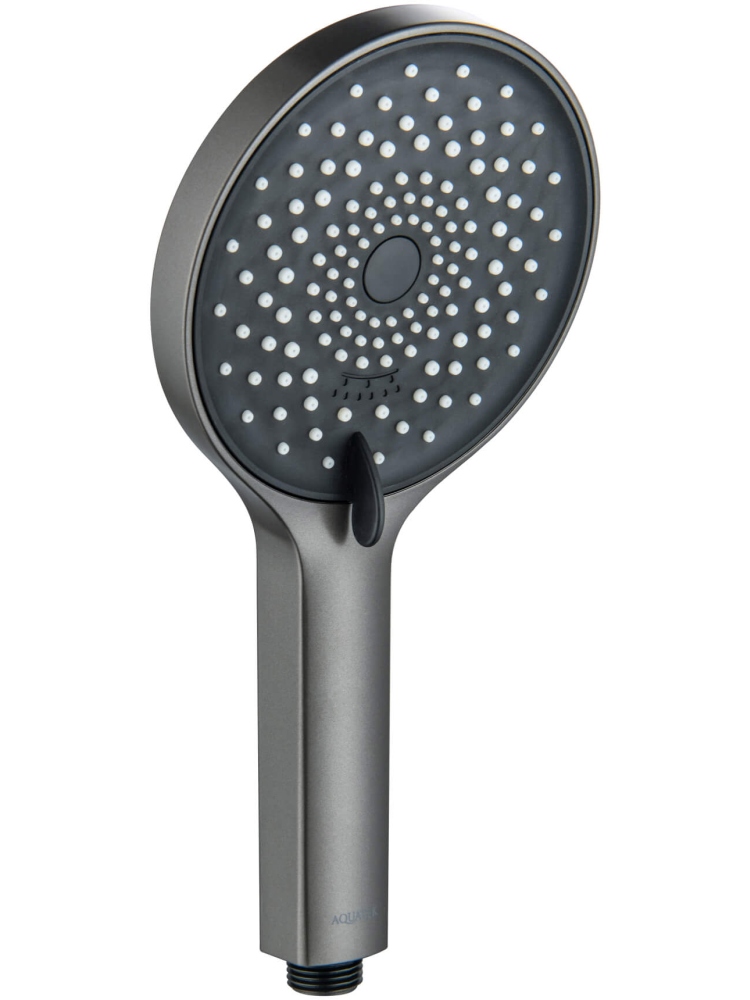 Ручной душ Aquatek Лугано 3 режима оружейная сталь AQ2201BGM