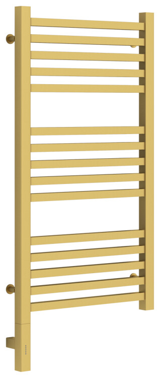 Полотенцесушитель электрический Сунержа Модус 3.0 920x430 мм МЭМ нижнее подключение слева золото матовое 03257008040