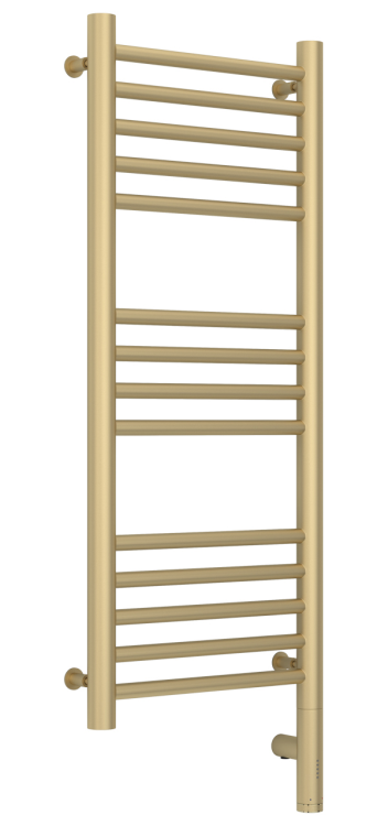 Полотенцесушитель электрический Сунержа Богема 3.0 800x300 мм МЭМ нижнее справа шампань матовый 022-5805-8030