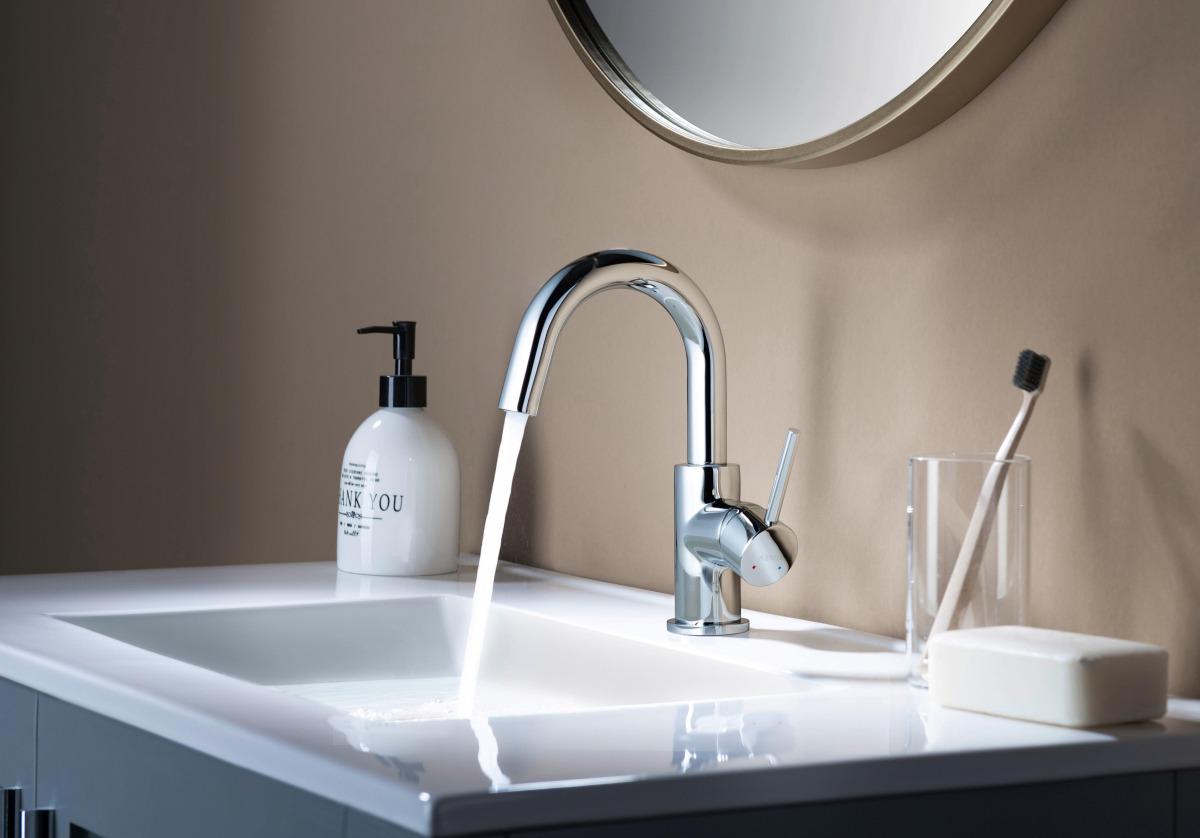 Смеситель для раковины Aquanet Europa без донного клапана хром AQ1307CR