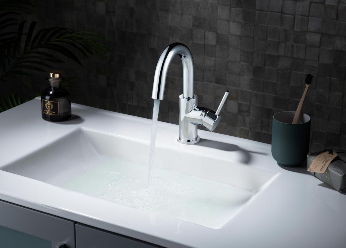 Смеситель для раковины Aquanet Europa без донного клапана хром AQ1307CR