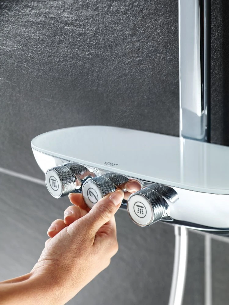 Душевая система с термостатом GROHE Rainshower SmartControl 360 DUO хром 26250000