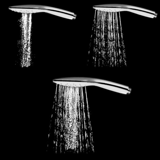 Лейка душевая RAVAK Air 958.00 3 режима 120 мм хром X07P348