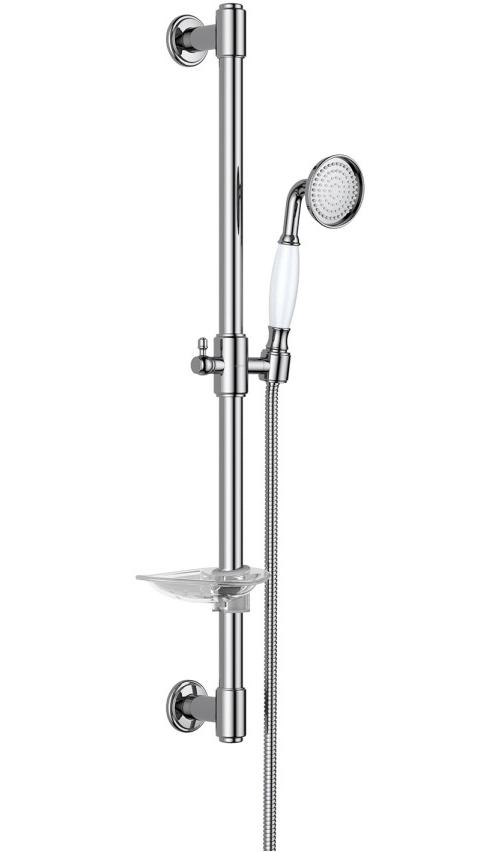 Душевой гарнитур Aquanet Классик 1jet 65 см хром AQ2020CR