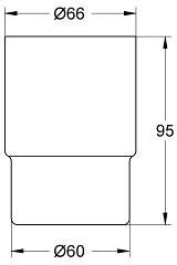 Стакан стеклянный GROHE Essentials 40372001