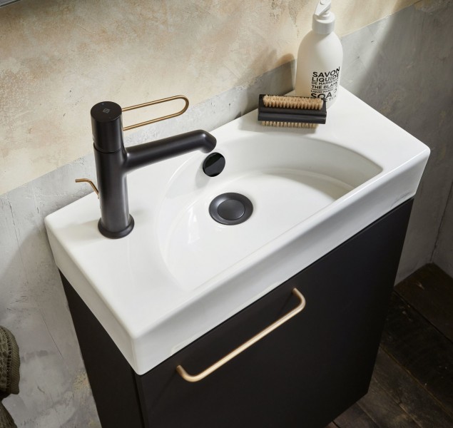 Рукомойник Jacob Delafon Odeon Rive Gauche 50х22 см отверстие слева белый EGO112-55-00