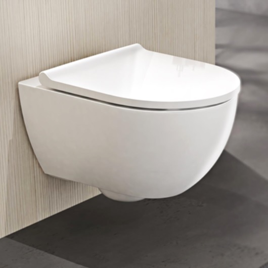 Комплект подвесного унитаза Geberit Acanto TurboFlush с сиденьем 502.718.00.1