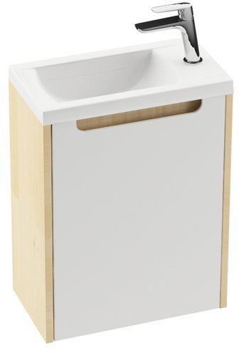 Умывальник RAVAK Classic 400 400x220 мм белый с отверстием XJD01140000