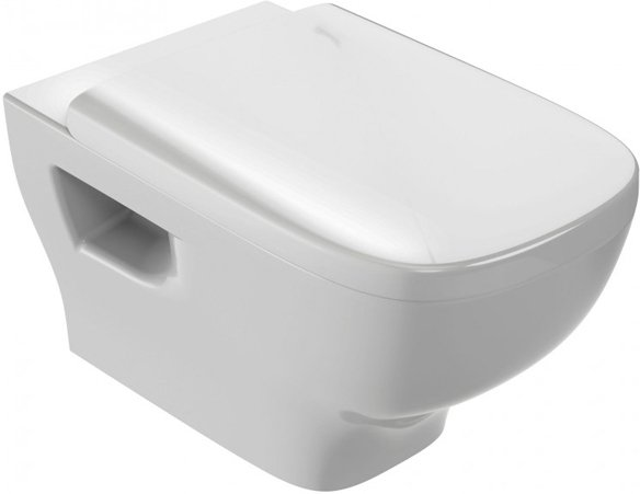 Чаша унитаза подвесного Jacob Delafon Struktura безободковая 54x34 см EDE102-00