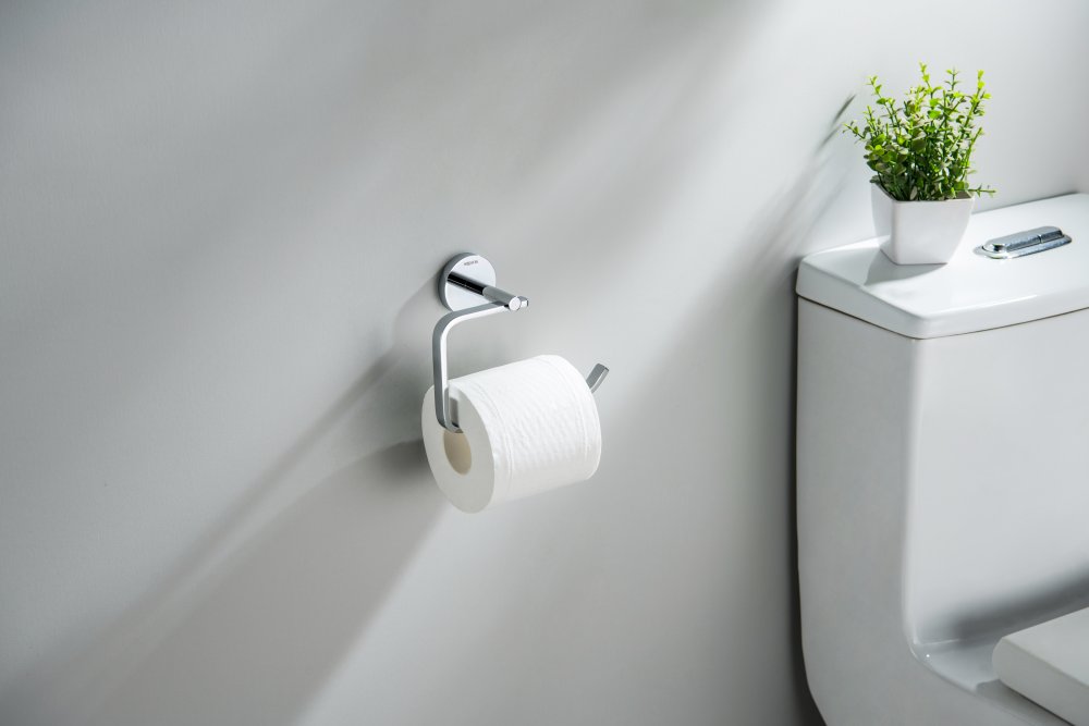 Бумагодержатель Aquatek БЕТТА квадратный хром AQ4608CR