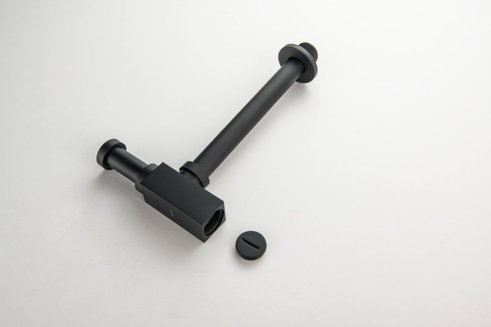 Сифон для раковины Aquatek матовый черный AQ6013MB