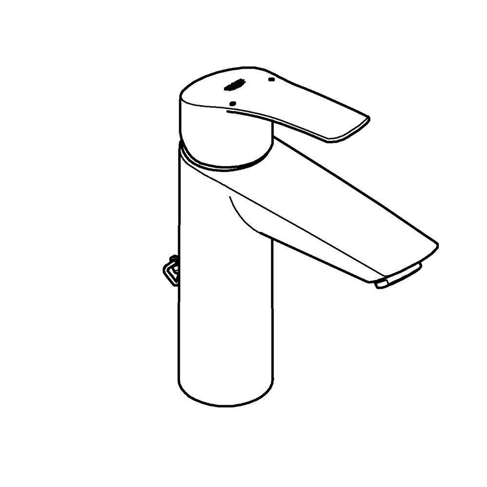 Смеситель для раковины GROHE Eurosmart M-Size с цепочкой хром 23323003