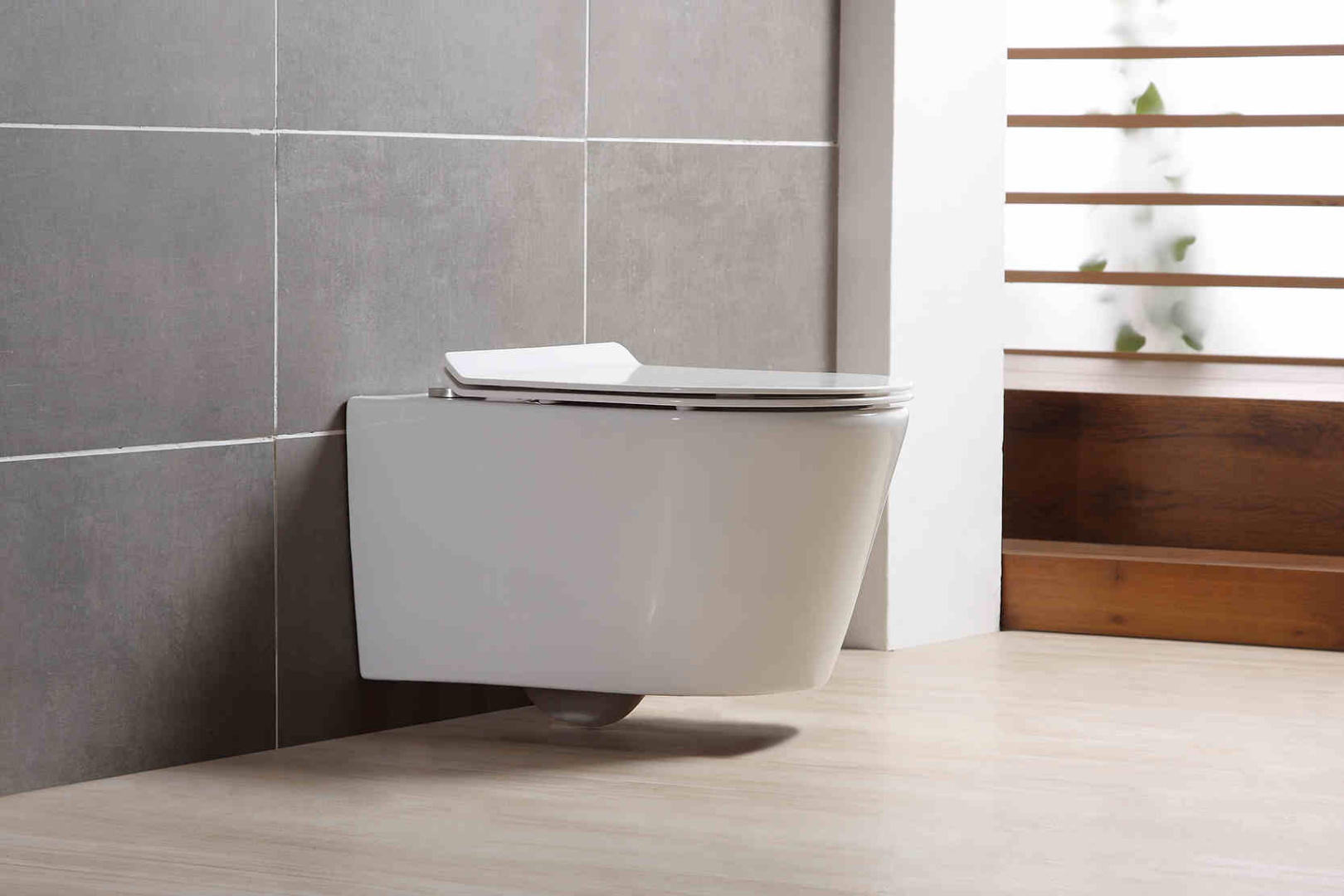 Унитаз подвесной безободковый Aquanet Оберон 531х360х344 мм сиденье микролифт AQ1363W-00