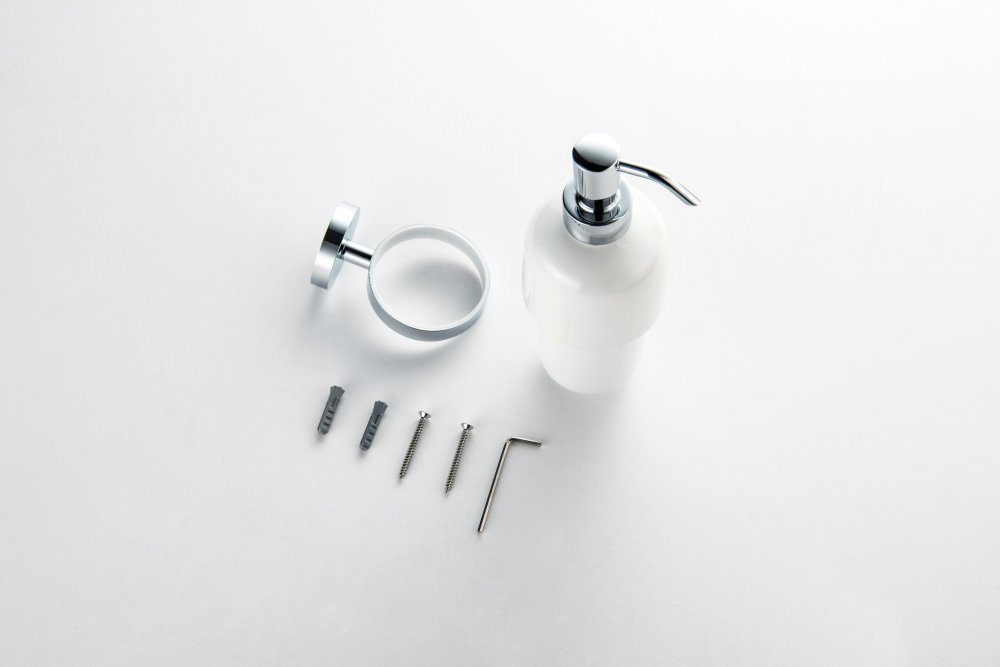 Дозатор для жидкого мыла Aquatek БЕТТА хром AQ4605CR