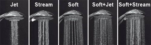 Душевая лейка RAVAK 952.00 многофункциональная X07P008