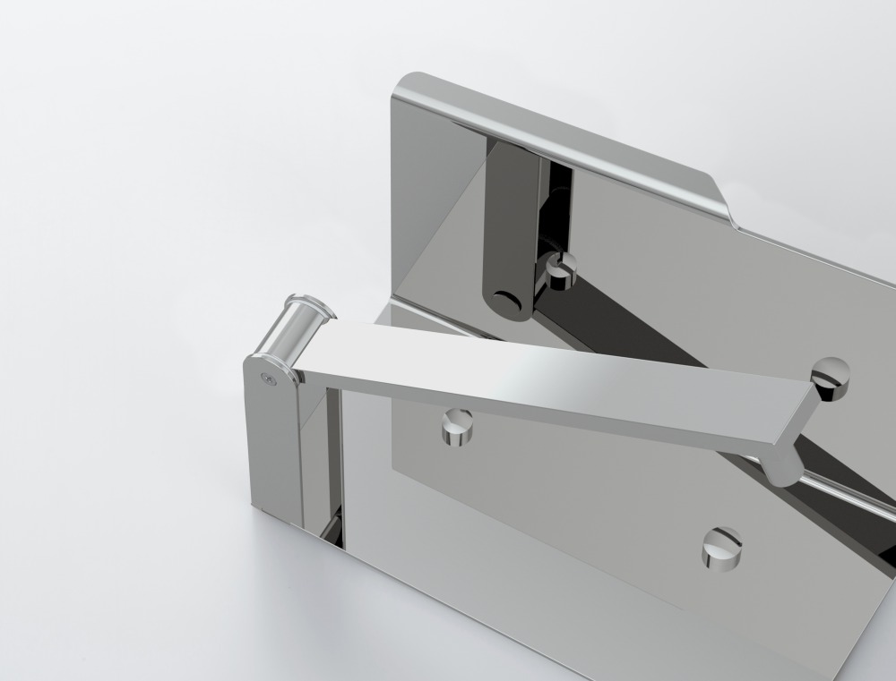 Бумагодержатель с полкой Aquanet Libra AQ4929CR хром AQ4929CR