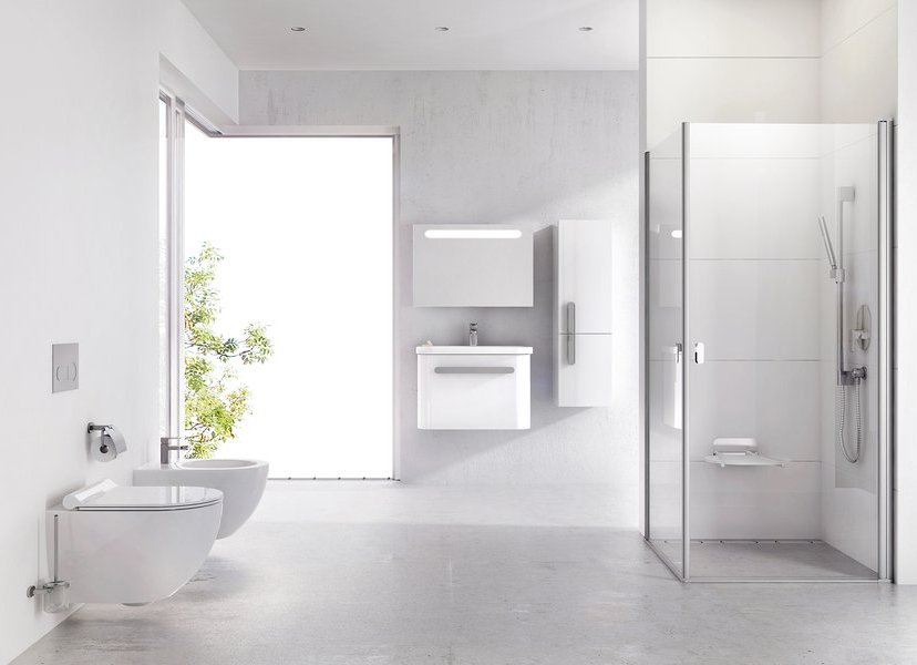 Унитаз подвесной RAVAK Uni Chrome RimOFF безободковый белый X01535