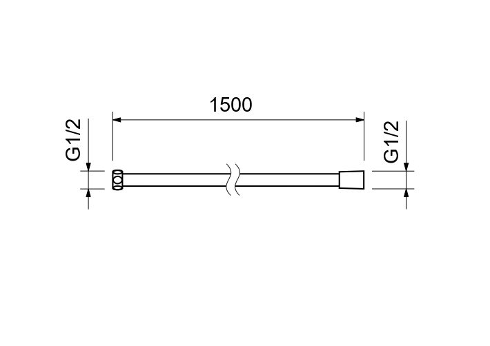 Шланг для душа Aquanet 150 см нержавеющая сталь шлифованное золото AQ2105BG