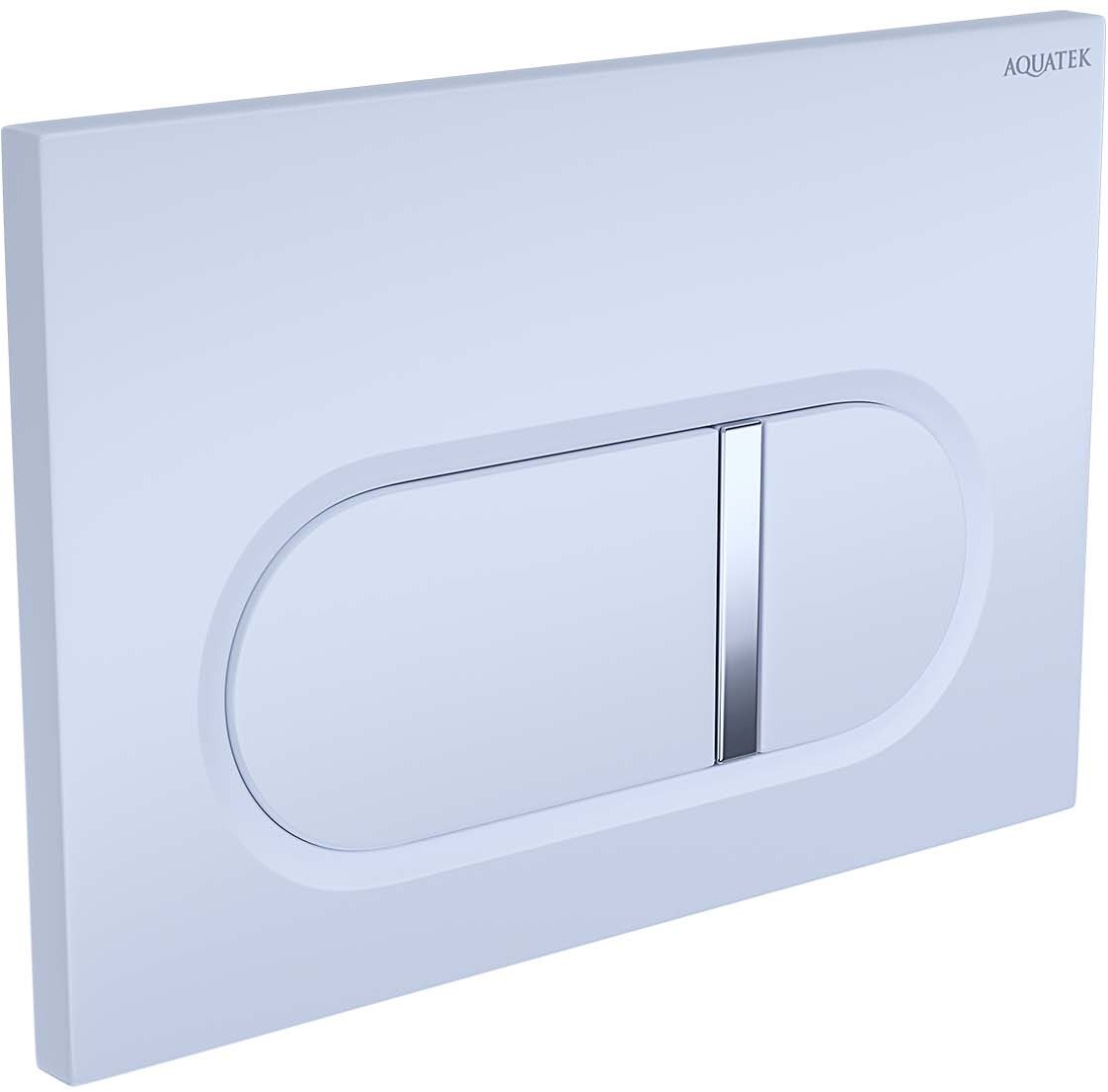 Панель смыва Kordi KDI-0000042 белый глянец прямоугольные кнопки KDI-0000042