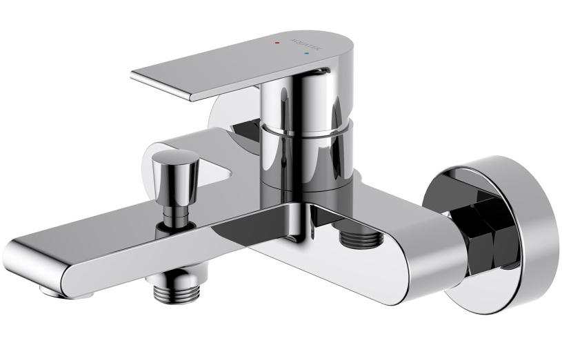 Смеситель для ванны Aquanet ЛИРА хром AQ1440CR