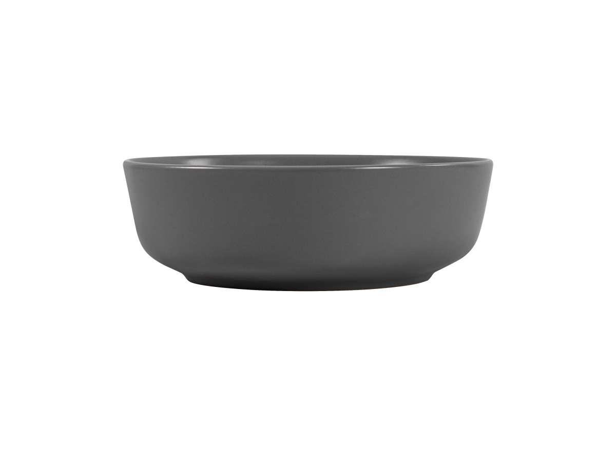 Раковина накладная Aquanet Европа 415x415x135 мм матовый серый AQ5558-MG