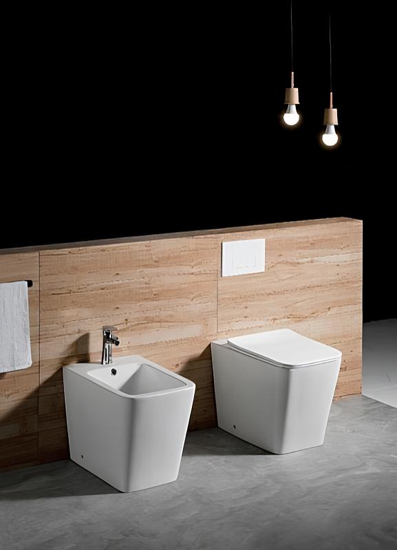 Биде напольное Aquanet Libra New 560х370х400 мм AQ1266N-00