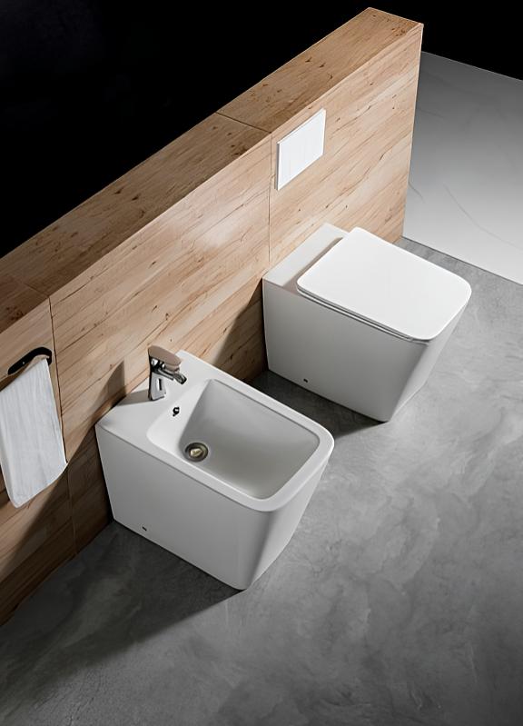 Биде напольное Aquanet Libra New 560х370х400 мм AQ1266N-00