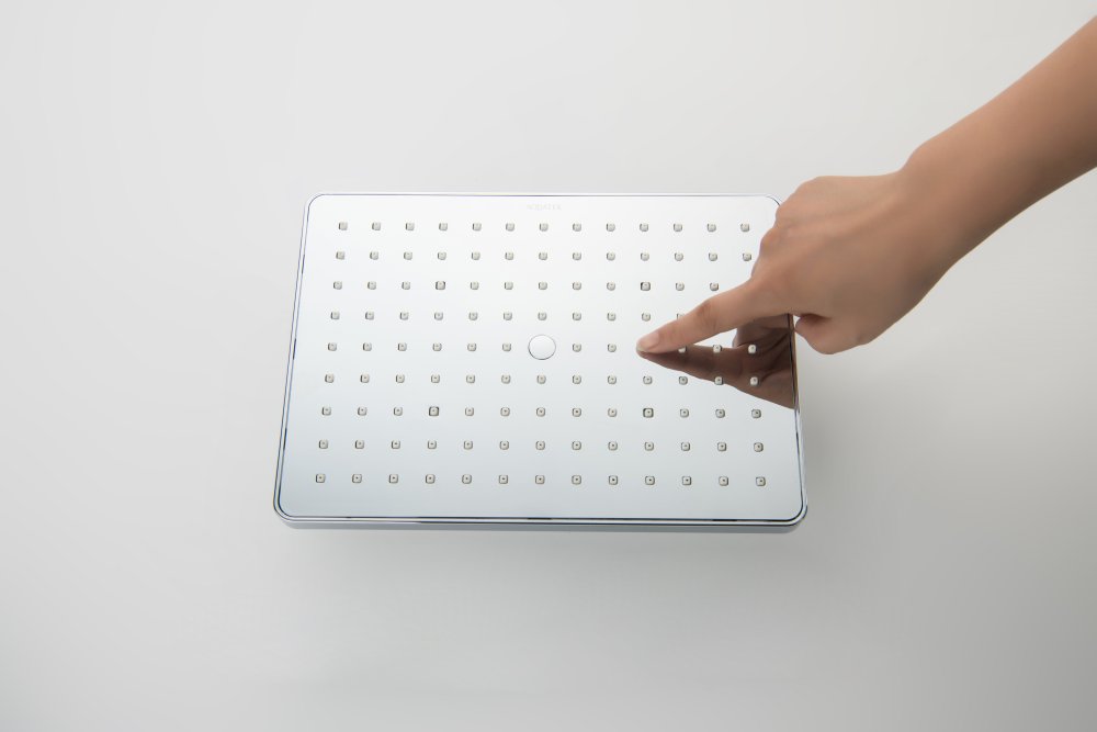 Верхний душ прямоугольный Aquanet 260x188x68 мм хром AQ2087CR