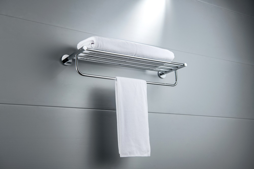Полка для полотенец Aquanet Европа хром AQ4115CR