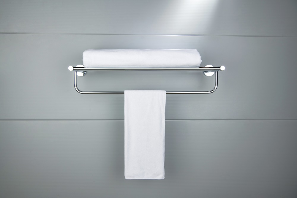 Полка для полотенец Aquanet Европа хром AQ4115CR