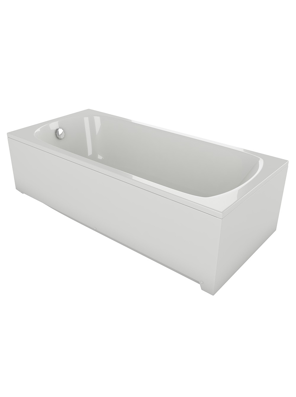 Ванна акриловая Aquatek Либра 150х70 NEW без фронтального экрана LIB150N-0000008