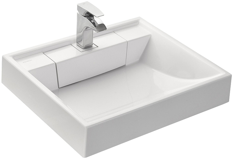 Раковина Aquaton Рейн 600 белая на стиральную машину 1A72103KRW010