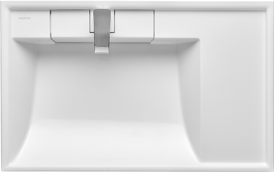 Раковина Aquaton Рейн 80 белая 1A72113KRW010