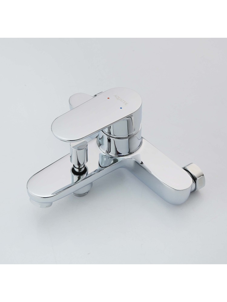 Смеситель для ванны Aquanet Ника хром AQ1840CR